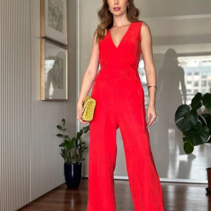 Macacão Longo Scarlet Power